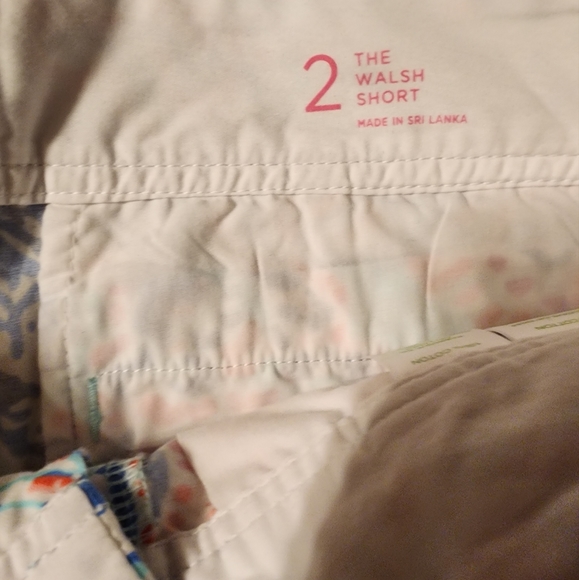 Lily Pulitizer Shorts The Walsh Short Size 2 - Picture 4 of 4